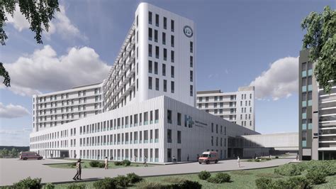Architektonický návrh novej Univerzitnej nemocnice v Martine