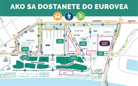 Mapa lokality Eurovea City
