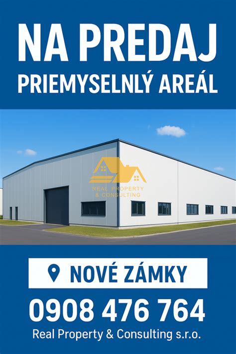 Priemyselný areál s halami