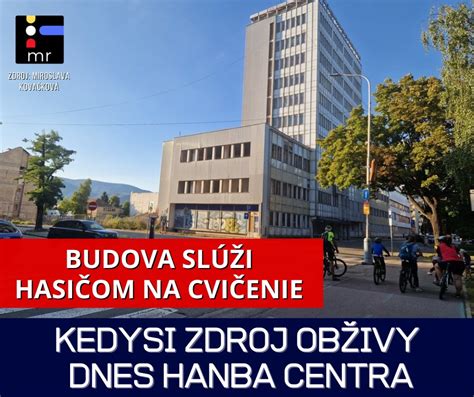 Pohľad na modernizovanú polyfunkčnú budovu