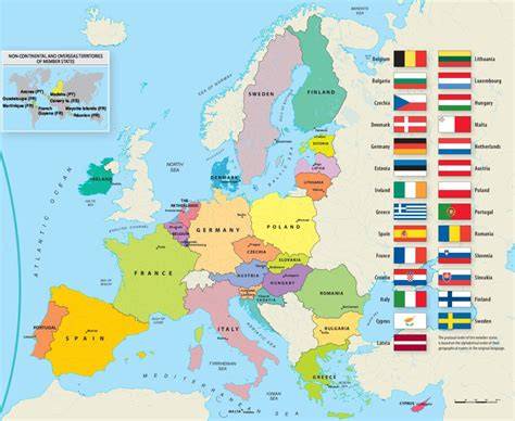 Mapa Európskej únie s vyznačenými priemernými cenami prenájmu poľnohospodárskej pôdy
