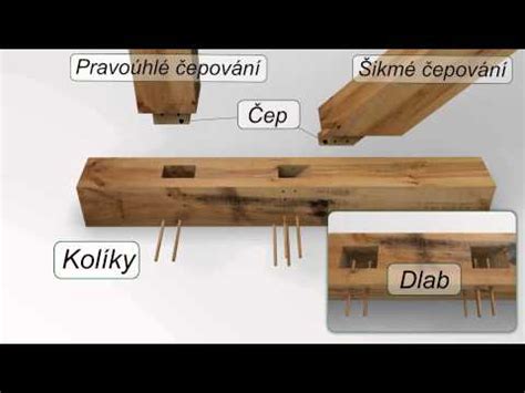 Detail spoja drevených prvkov prístrešku