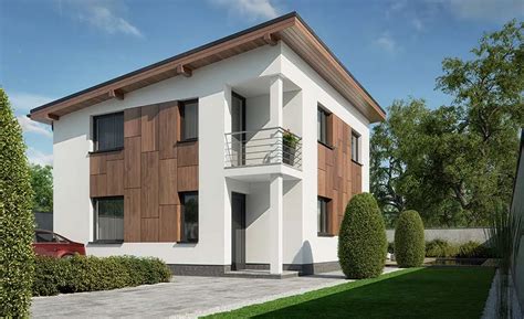 Minimalistický dom s pultovou strechou