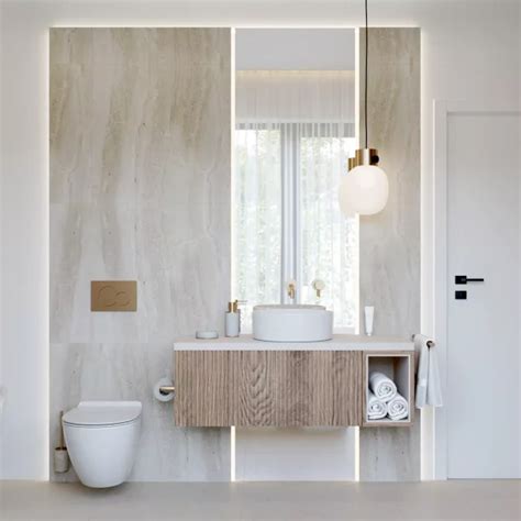 Interiér kúpeľne po rekonštrukcii s modernými prvkami