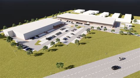 Vizualizácia nového obchodného centra Kaufland v Nitre