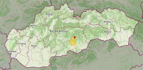 Mapa obce Kokava nad Rimavicou