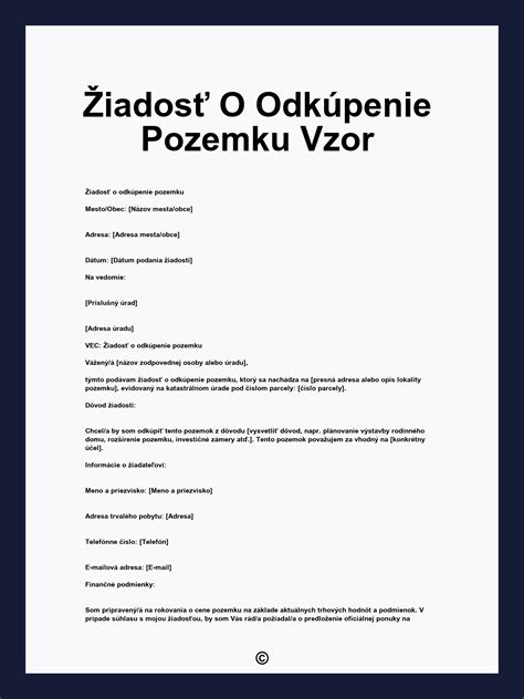 Ilustrácia procesu podania žiadosti o prenájom pozemku