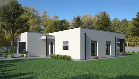 Vizualizácia moderného bungalovu