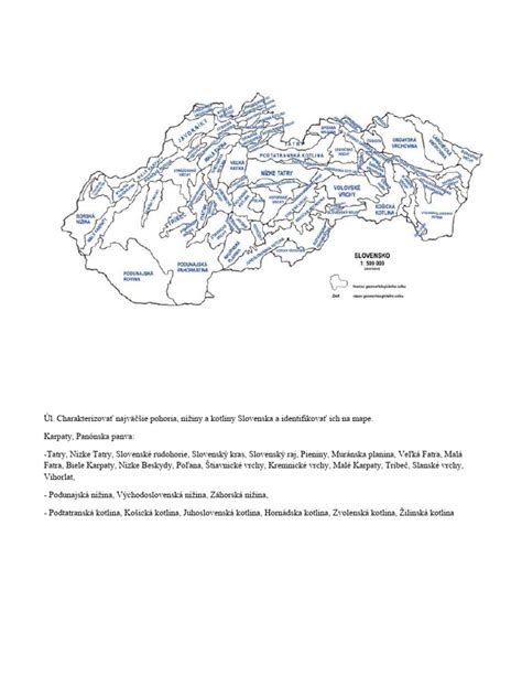 Mapa Hornej Nitry s vyznačenou Prievidzou