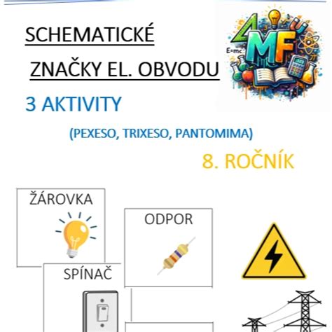 Schematické znázornenie elektrického ističa
