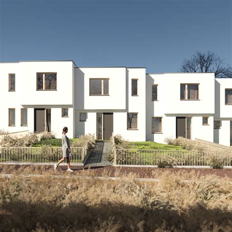 Vizualizácia apartmánových domov projektu Nový Slalom