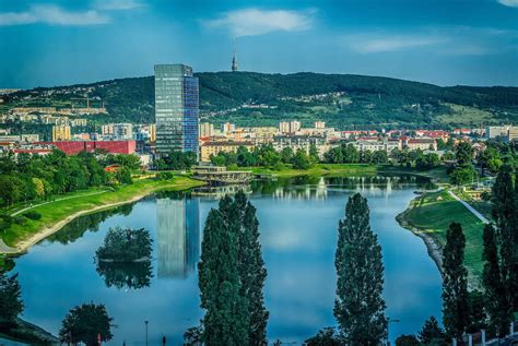 Bratislava Nové Mesto panoráma