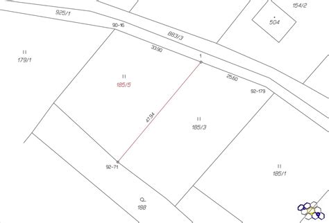 Geometrický plán delenia pozemku