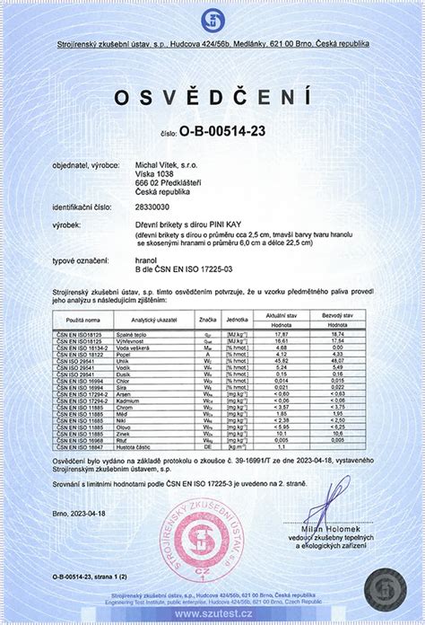 Certifikáty kvality Danucem Slovensko