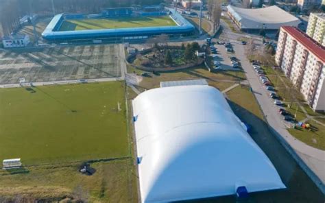 Vonkajší pohľad na Mestskú športovú halu