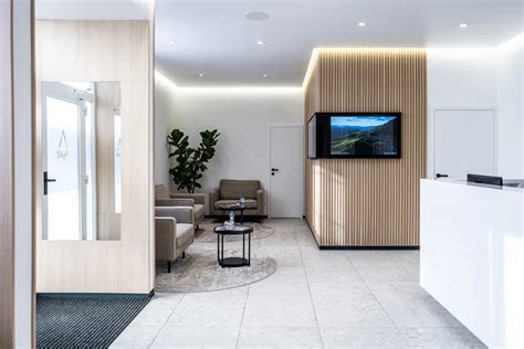 Interiér modernej kliniky