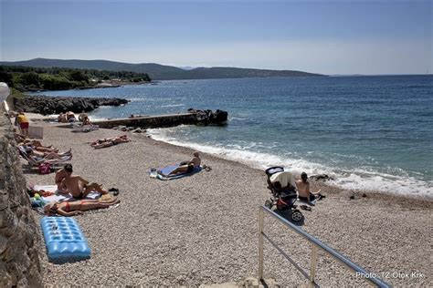 Pláž pri hoteli Dražica