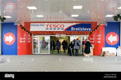 Tesco Bratislava mapa