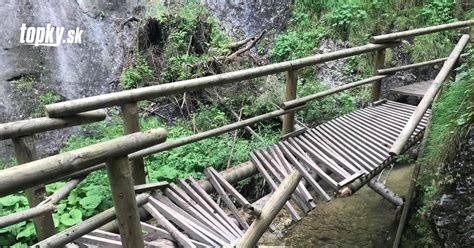 Turistický chodník v Jánošíkových dierach