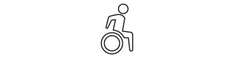 Symbol invalidného vozíka