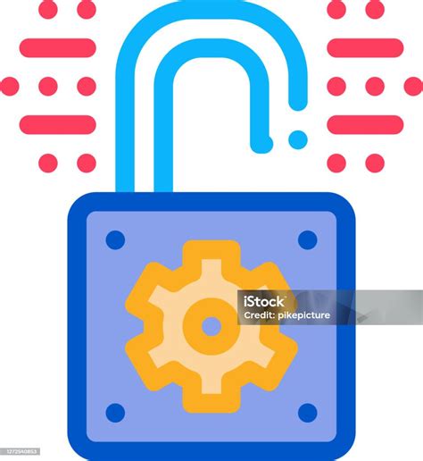 Ilustrácia symbolu koronavírusu a zámku