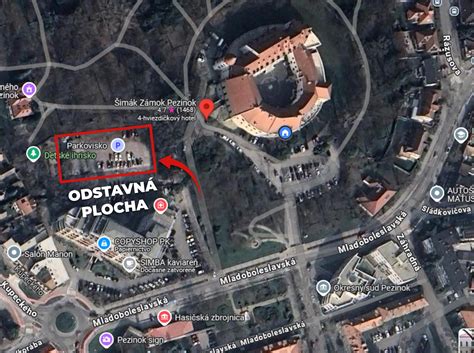 Mapa zobrazujúca polohu Slovenského Grobu vzhľadom na Bratislavu a Pezinok