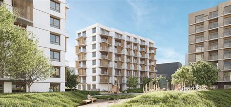 Vizualizácia projektu Nové Nádvorie v Dúbravke