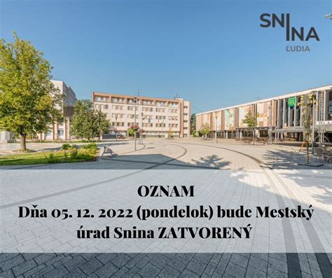 Ilustračná fotografia centra mesta Snina.