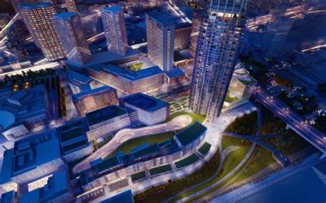 Vizualizácia modernej mestskej infraštruktúry