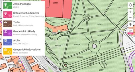 Ilustračná fotografia zobrazujúca obrazovku s úvodnou obrazovkou aplikácie Mapový klient ZBGIS.
