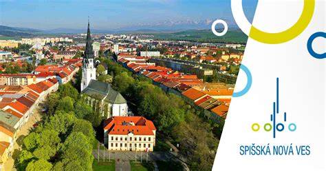 Spišská Nová Ves panoráma mesta