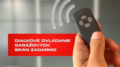 Ilustrácia mobilnej aplikácie na ovládanie garážovej brány