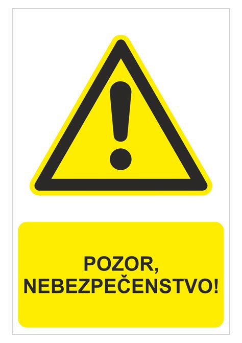 Značka upozorňujúca na nebezpečenstvo padajúceho snehu