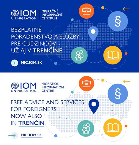 Infografika o elektronických službách pre cudzincov