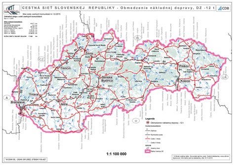 Mapa dopravných trás a verejnej dopravy v obci Ľubeľa a okolí