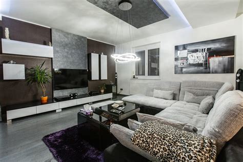 moderná obývačka s novými dekoráciami