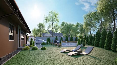 Vizualizácia terasového pozemku