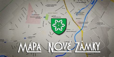 Mapa Nových Zámkov