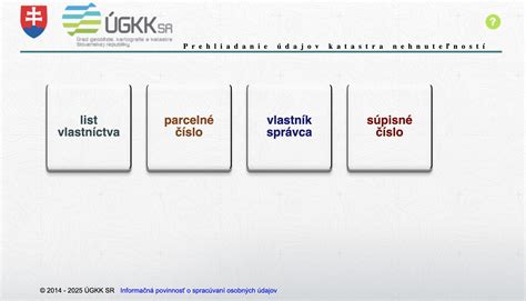 Diagram znázorňujúci proces registrácie a prístupu k údajom katastra