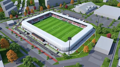 Vizualizácia nového štadióna FK Senica
