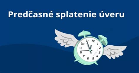 Infografika o právach spotrebiteľa pri predčasnom splatení úveru