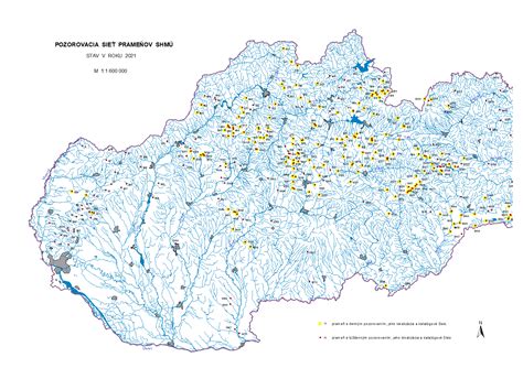 Mapa prameňov v Turčianskych Tepliciach