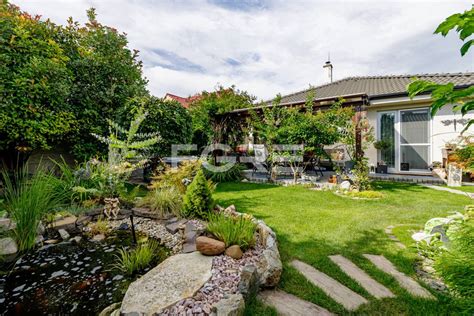 park s jazierkom a lavičkami