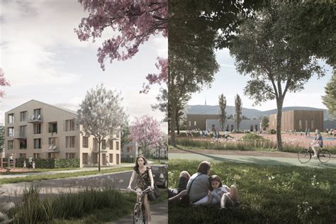 Vizualizácia novej mestskej štvrte vo Vajnoroch