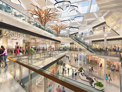 Interiér obchodného centra Aupark v Hradci Králové