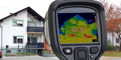 Termovízny snímok okna s únikmi tepla