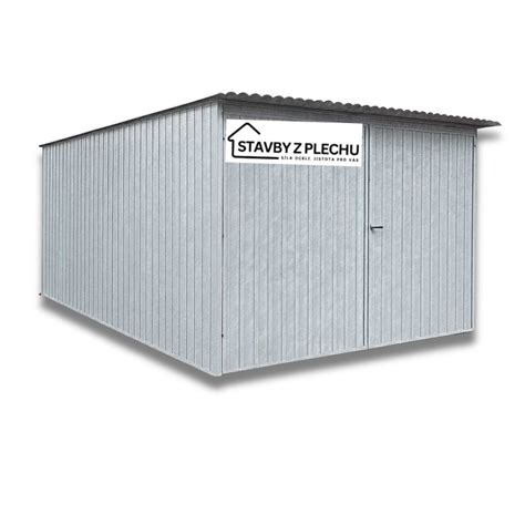 Montáž plechového plášťa garáže