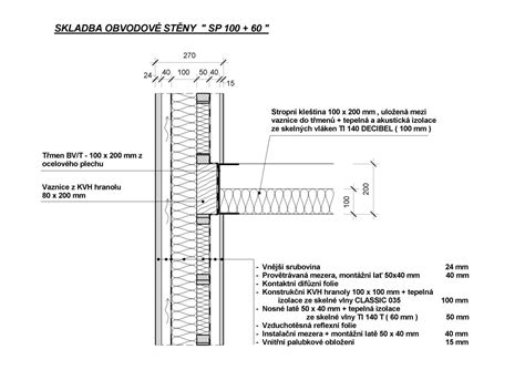 Schéma skladby balkónovej konštrukcie s hydroizolačnou vrstvou