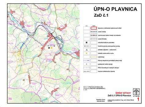 Grafická časť územného plánu - zónovanie