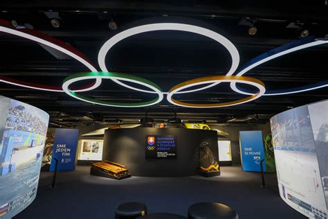 Interiér Slovenského olympijského a športového múzea